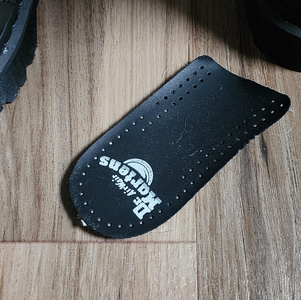 Doc Martens Black Leather Boots - Picture 7 of 7